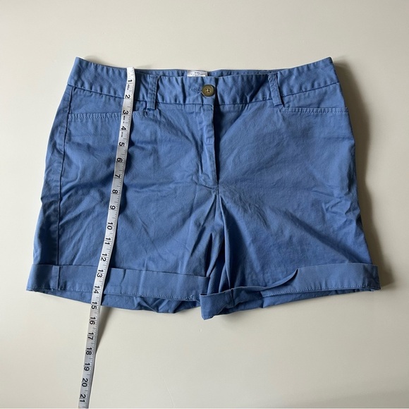 Lands' End Blue Bermuda Shorts Relaxed Fit - Picture 7 of 8
